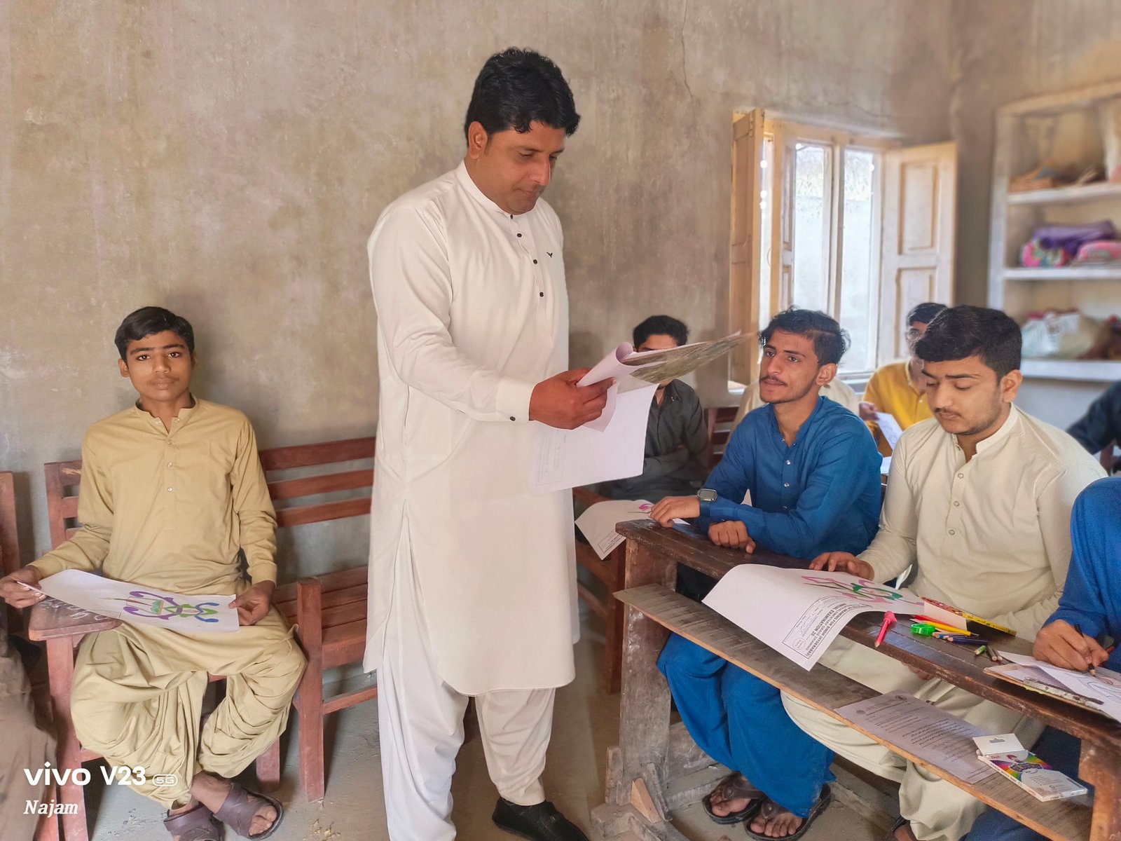 GBMH school Nasirabad  Taluka Nasirabad  Distt:- Kamber shahdad kot  .